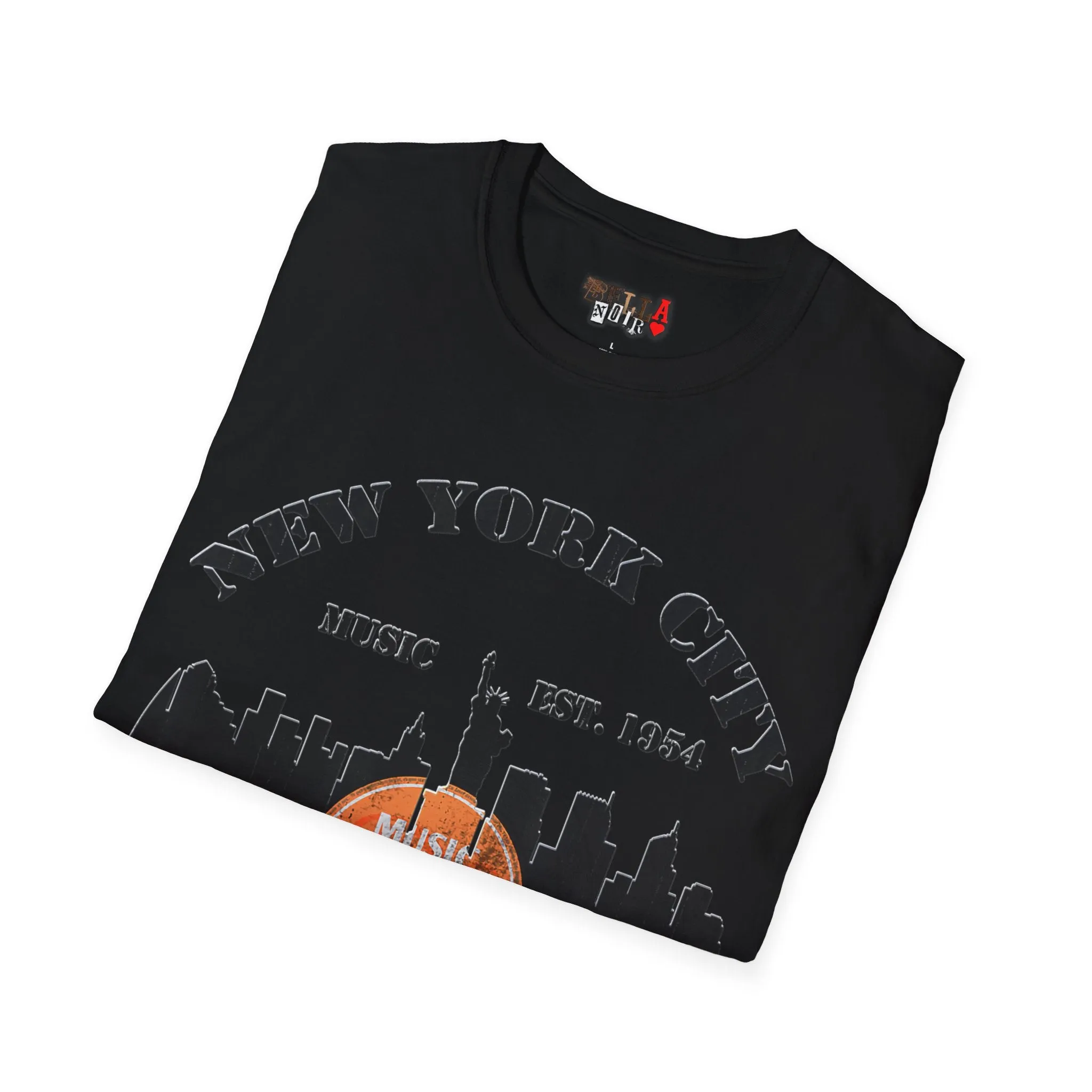 New York City Music Unisex Softstyle T-Shirt