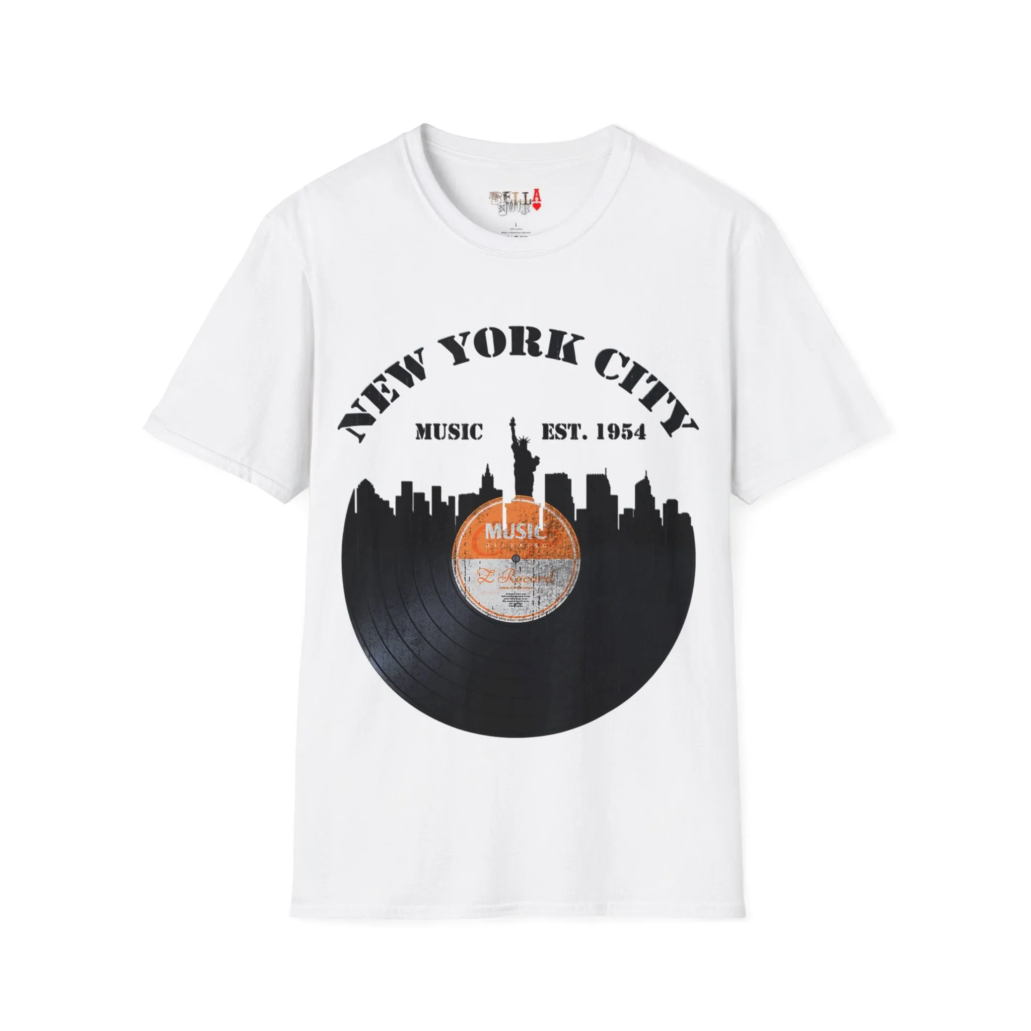 New York City Music Unisex Softstyle T-Shirt