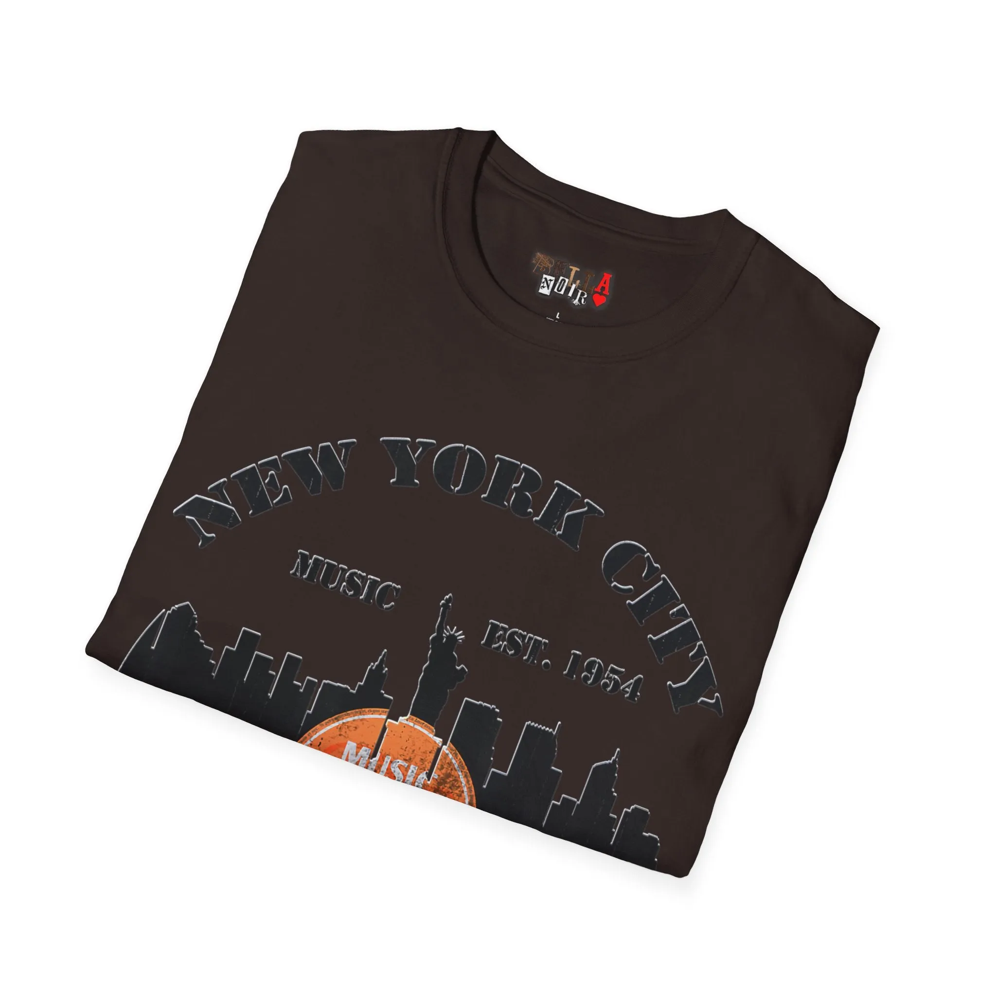 New York City Music Unisex Softstyle T-Shirt