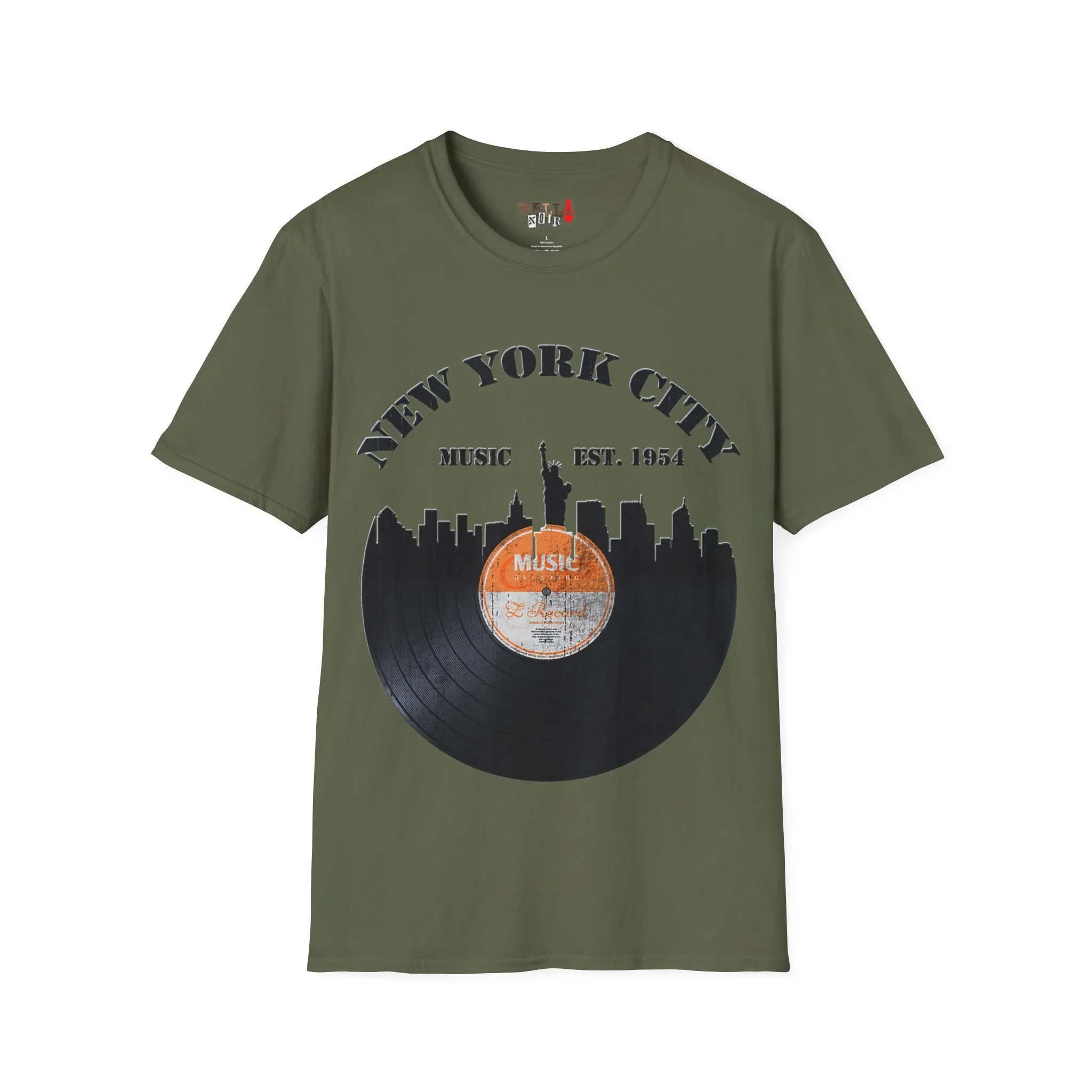 New York City Music Unisex Softstyle T-Shirt