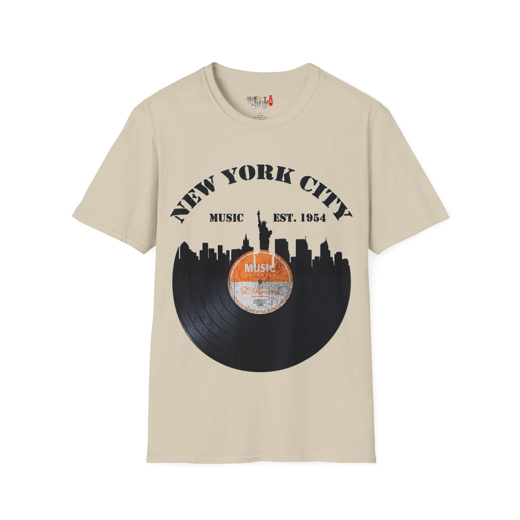 New York City Music Unisex Softstyle T-Shirt