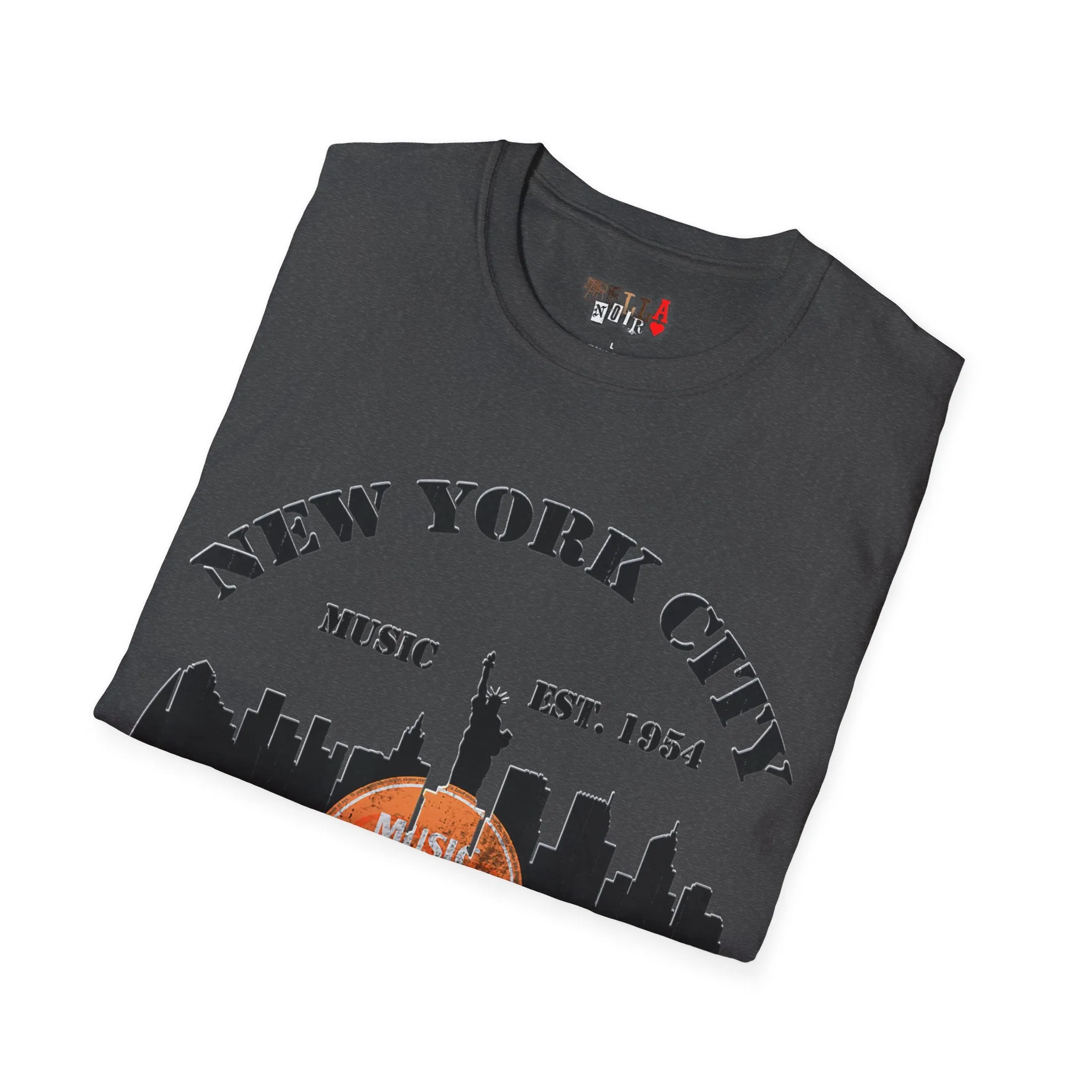 New York City Music Unisex Softstyle T-Shirt