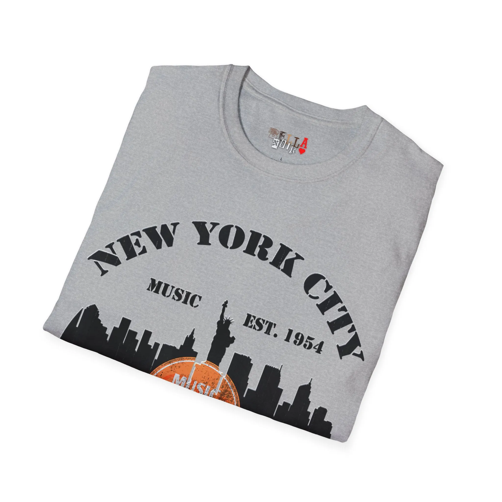 New York City Music Unisex Softstyle T-Shirt