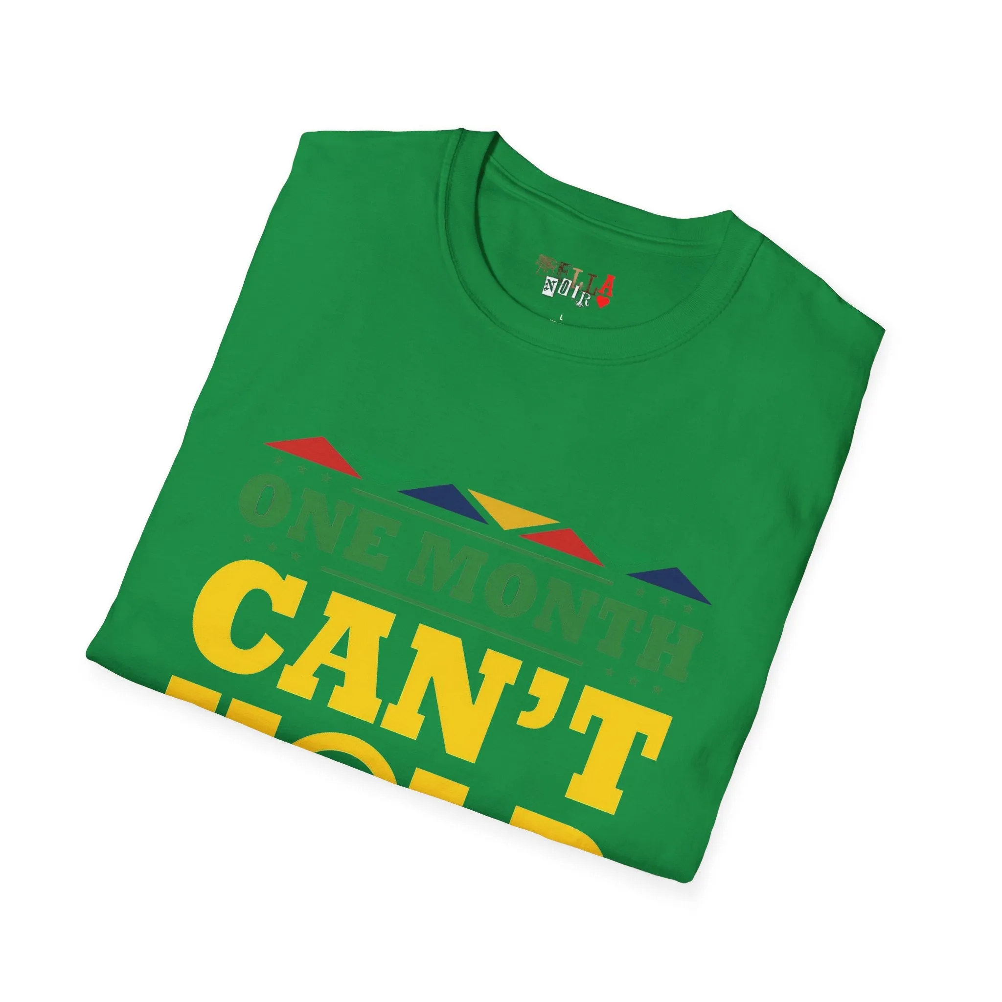 One Month Can't Hold Our History Unisex Softstyle T-Shirt