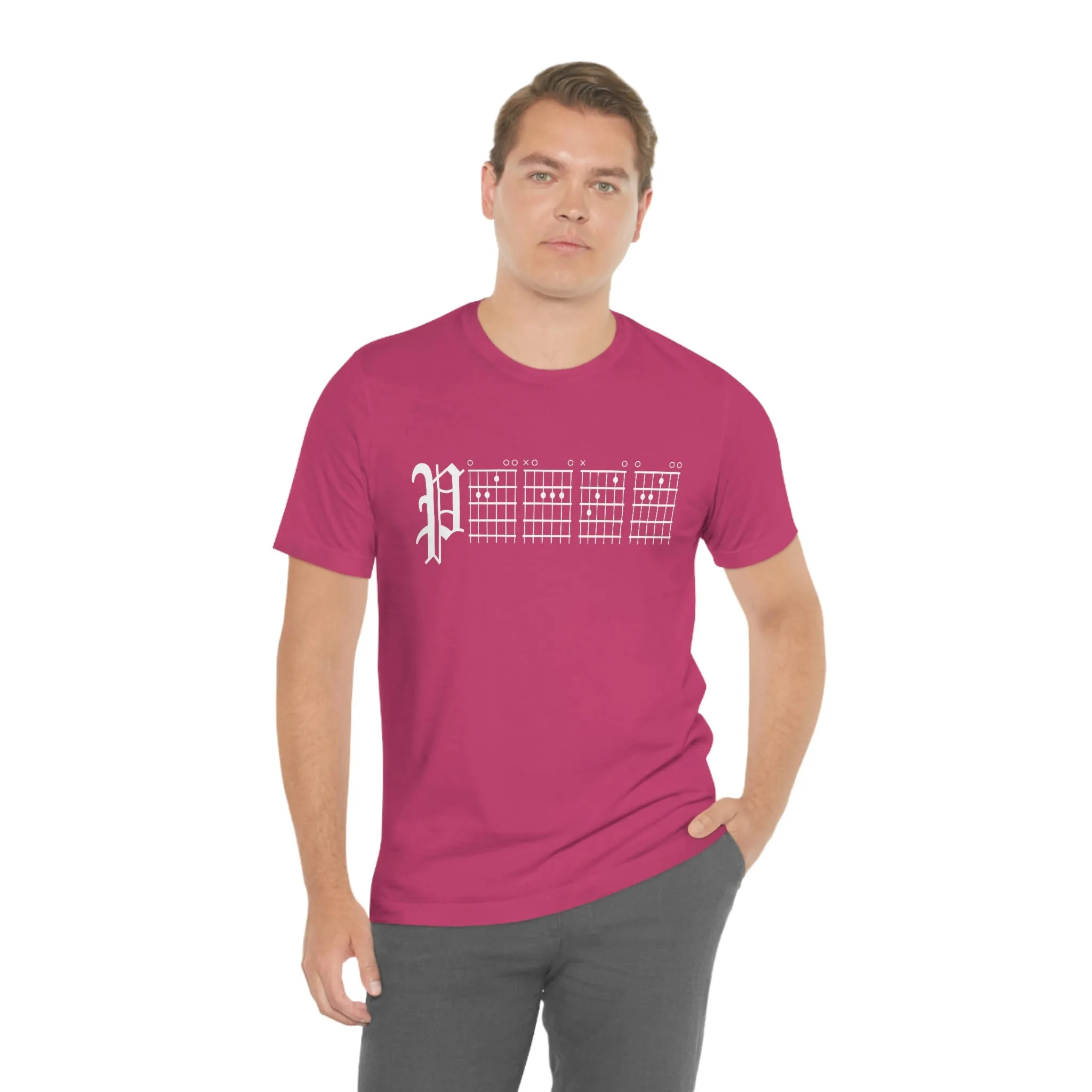 Peace Guitar Chords Shirts /Guitar Shirts/Guitar Players/Music/Peace/Inspirational/Musicians/Graphics/Music Lover Shirts/Band Shirts