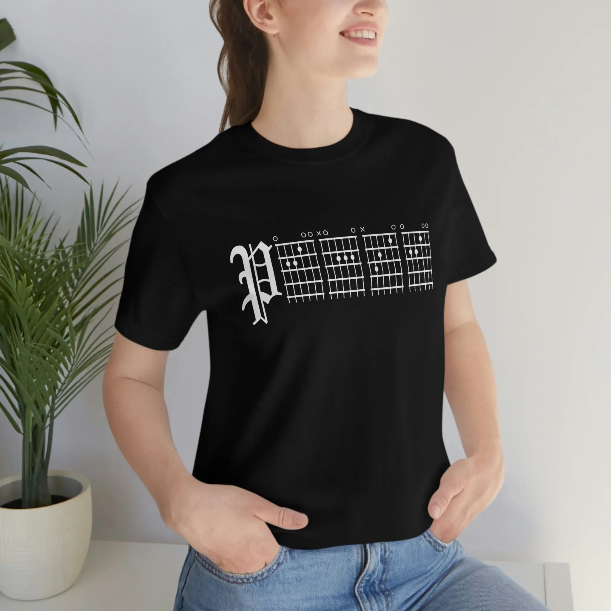 Peace Guitar Chords Shirts /Guitar Shirts/Guitar Players/Music/Peace/Inspirational/Musicians/Graphics/Music Lover Shirts/Band Shirts