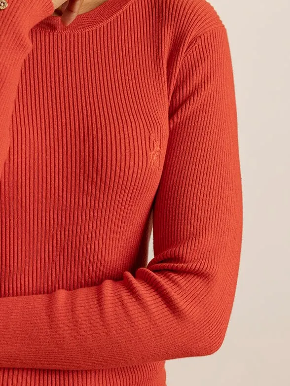 Polo Womens Knitwear Ladies Bodycon Dress