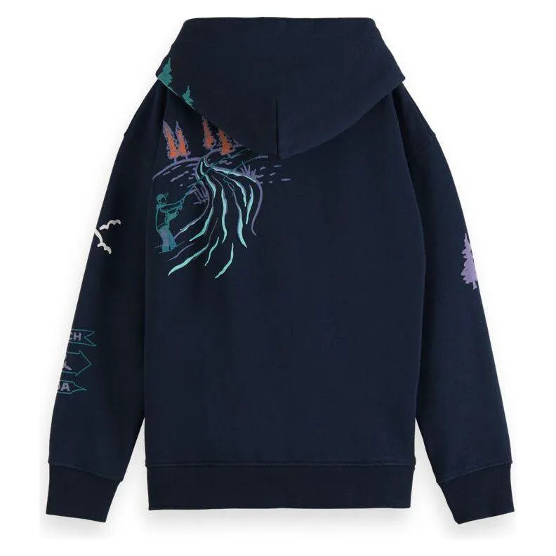 Printed Organic Cotton Hoodie