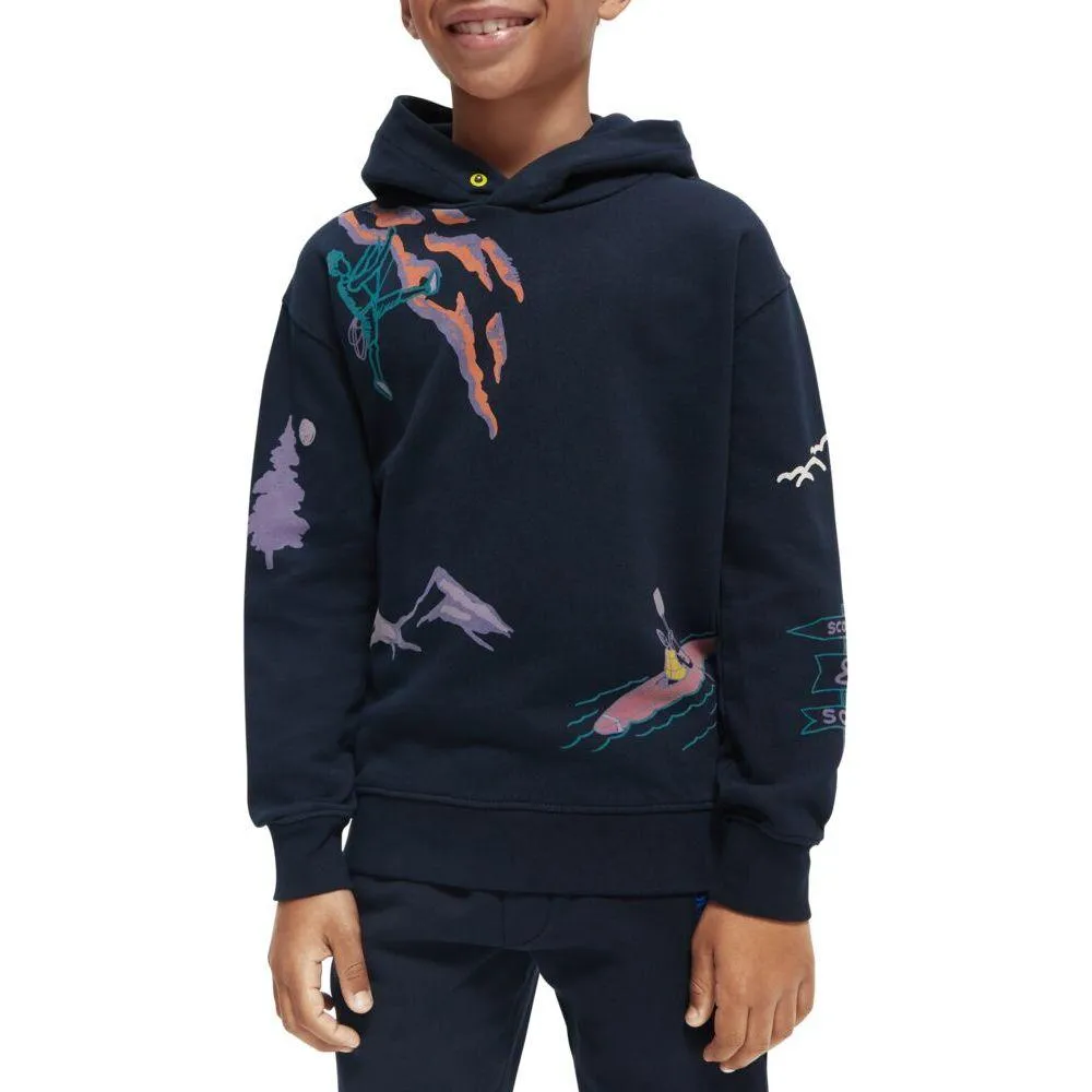 Printed Organic Cotton Hoodie