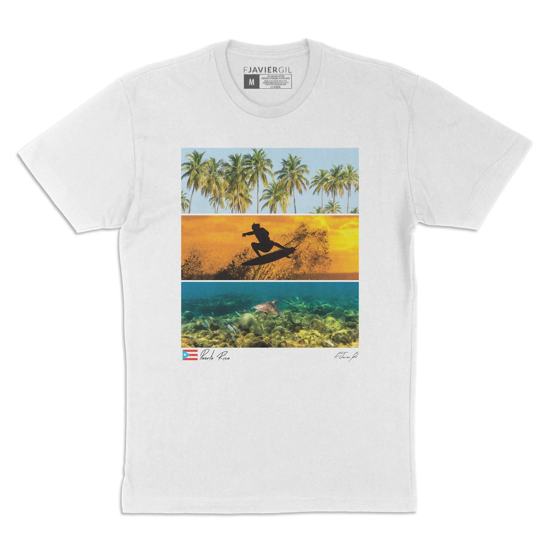 Puerto Rico Triptych T-Shirt