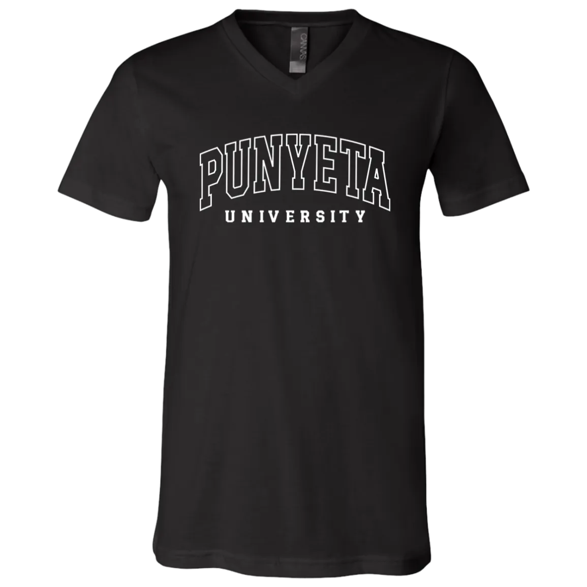 Punyeta University Unisex Jersey V-Neck T-Shirt