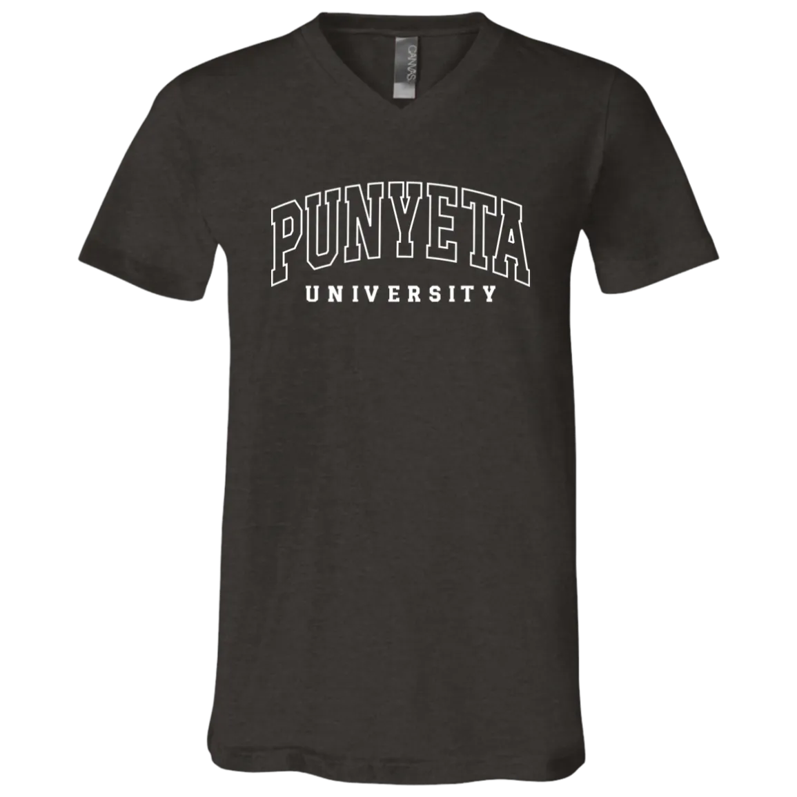 Punyeta University Unisex Jersey V-Neck T-Shirt