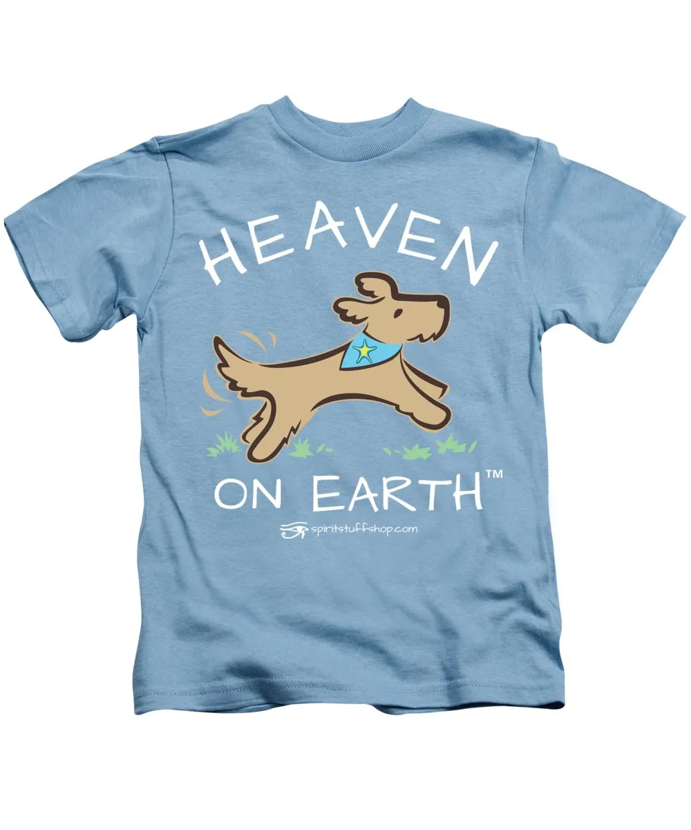 Pup/dog Heaven On Earth - Kids T-Shirt