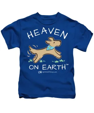 Pup/dog Heaven On Earth - Kids T-Shirt