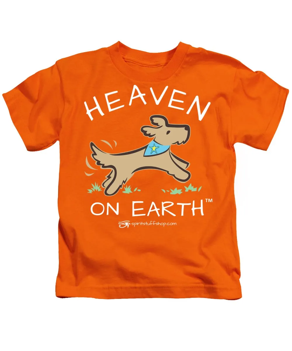 Pup/dog Heaven On Earth - Kids T-Shirt