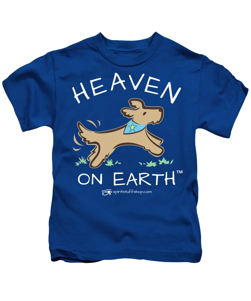 Pup/dog Heaven On Earth - Kids T-Shirt