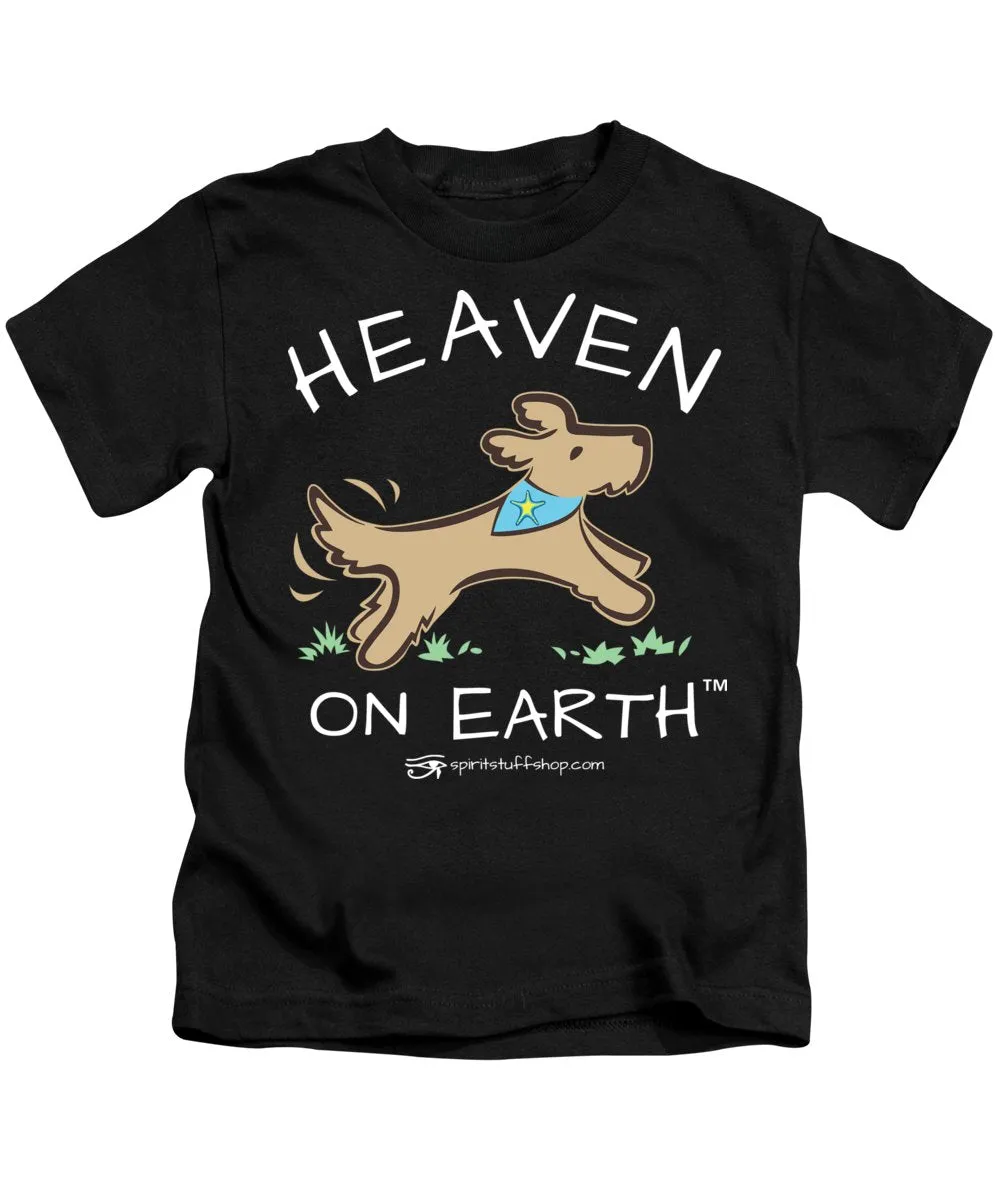 Pup/dog Heaven On Earth - Kids T-Shirt