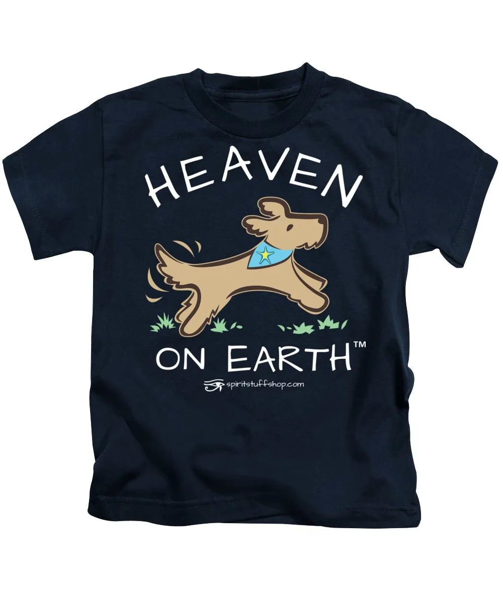 Pup/dog Heaven On Earth - Kids T-Shirt