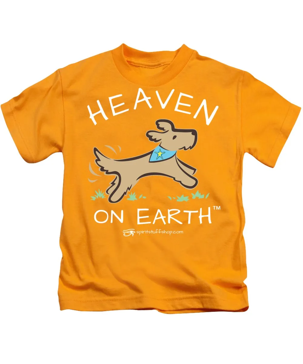 Pup/dog Heaven On Earth - Kids T-Shirt
