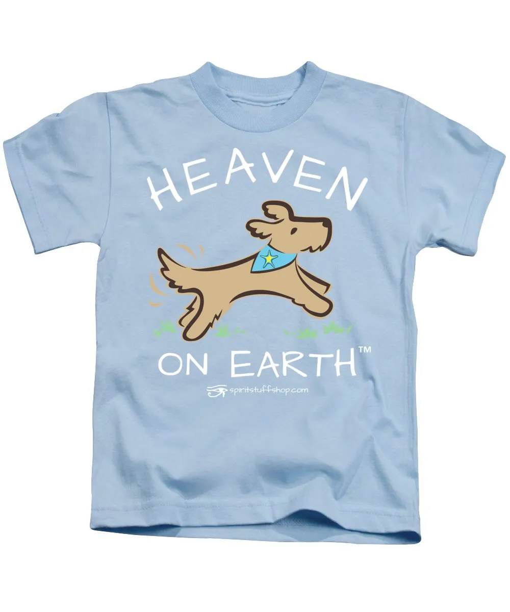 Pup/dog Heaven On Earth - Kids T-Shirt