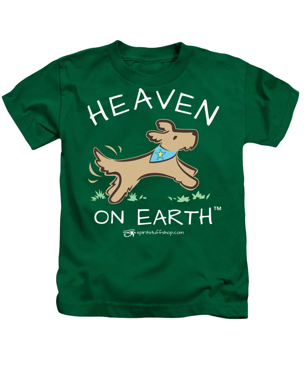 Pup/dog Heaven On Earth - Kids T-Shirt