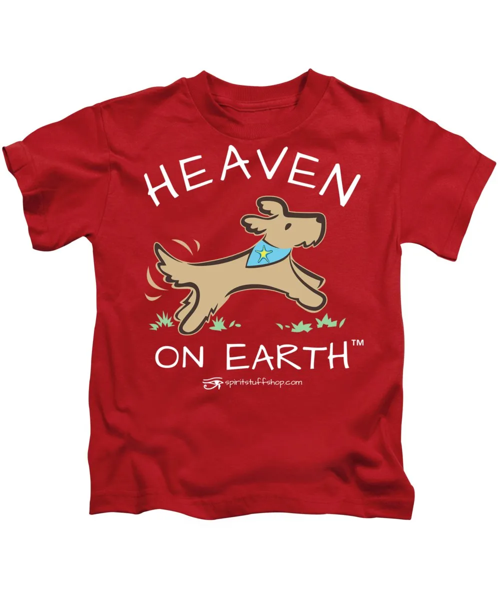Pup/dog Heaven On Earth - Kids T-Shirt