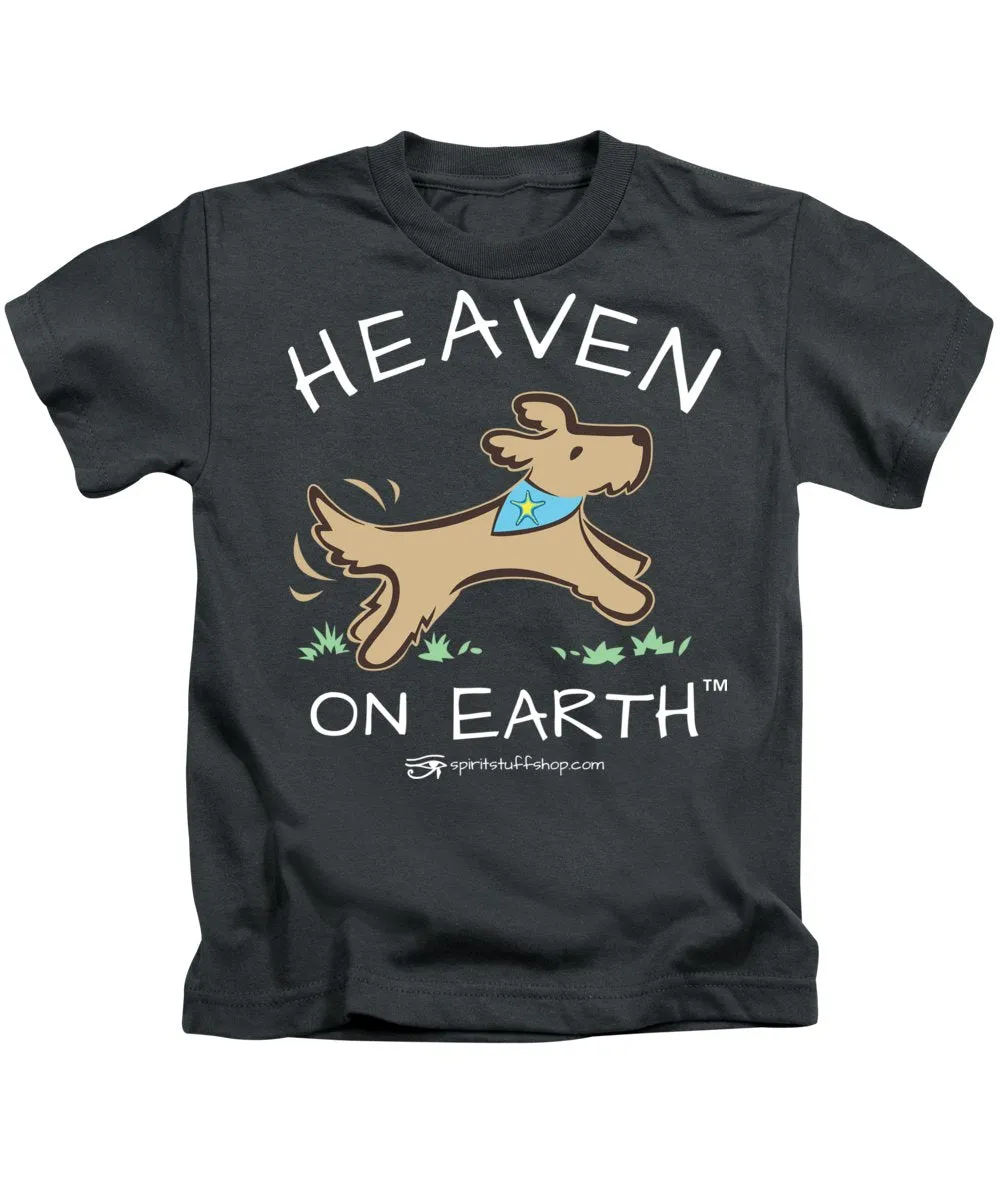 Pup/dog Heaven On Earth - Kids T-Shirt