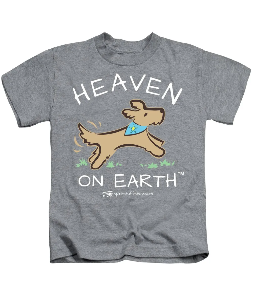 Pup/dog Heaven On Earth - Kids T-Shirt