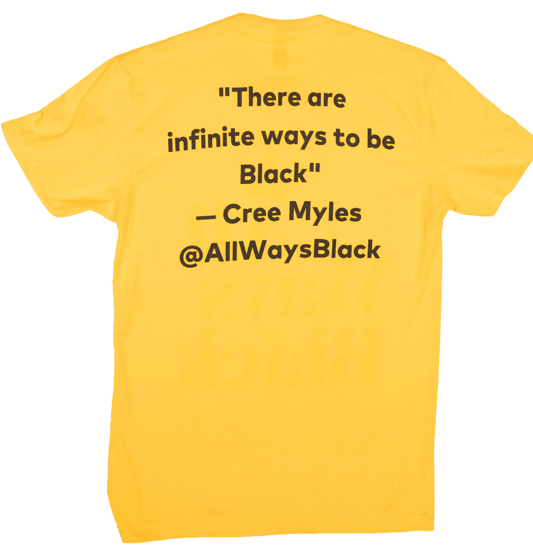 "ALL WAYS BLACK" Infinite Tee