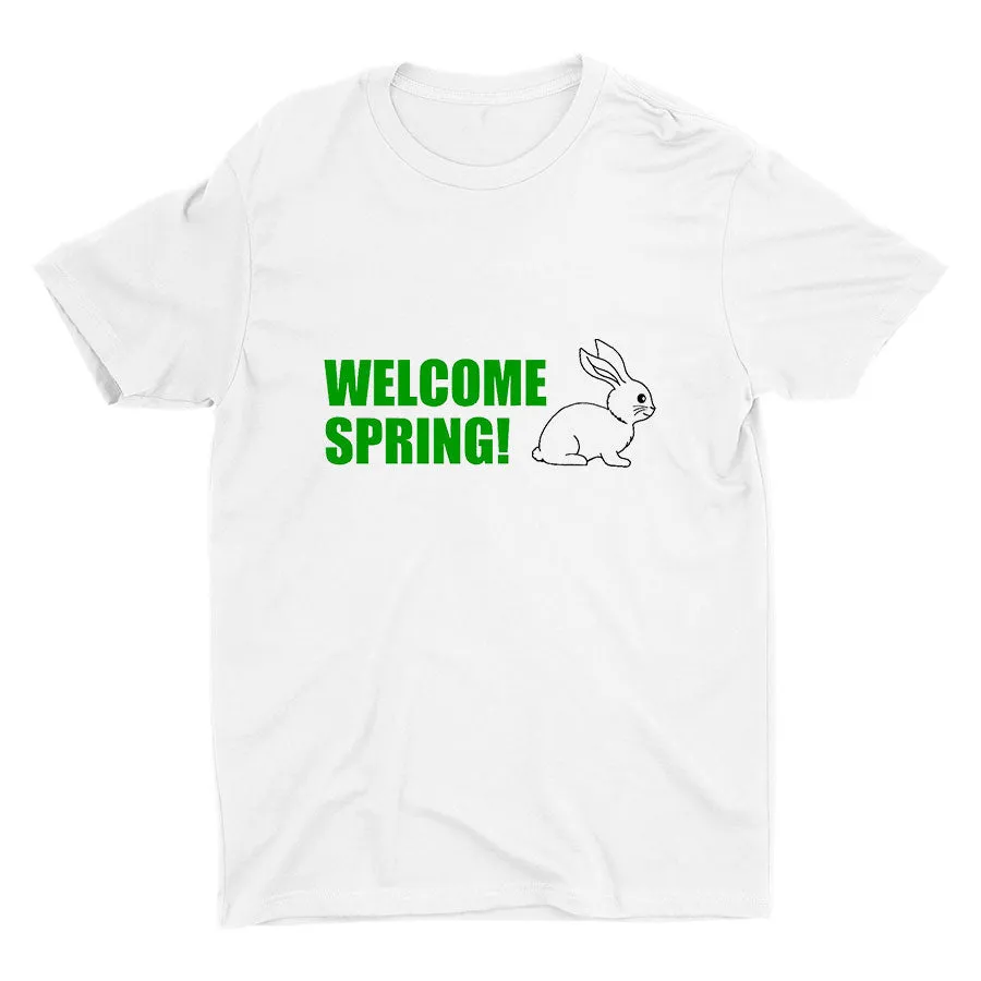 "Welcome, Spring" Cotton Tee
