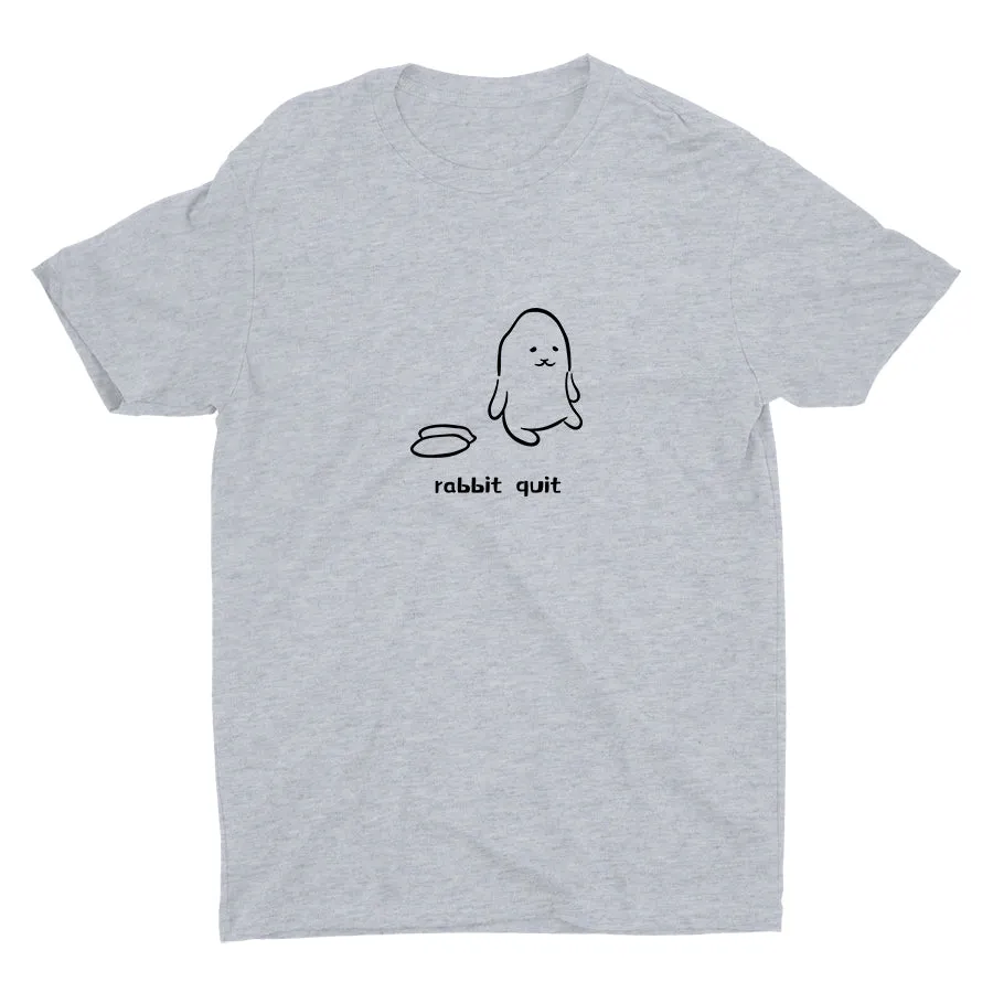 Rabbit Quit -B  Cotton Tee