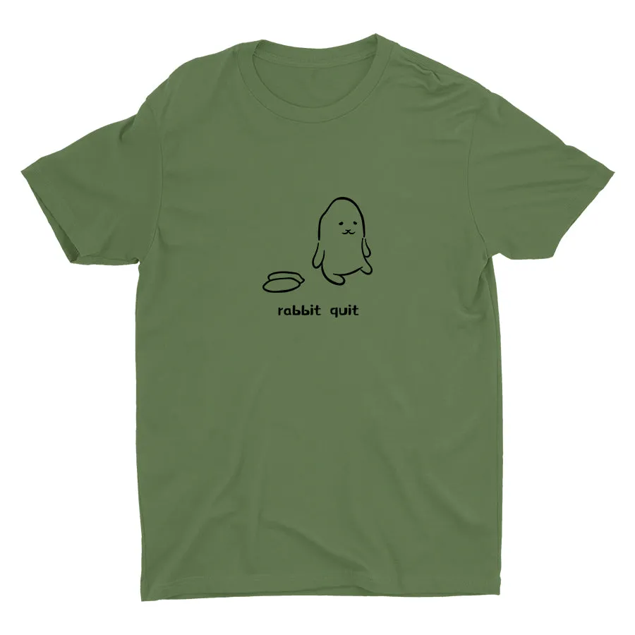 Rabbit Quit -B  Cotton Tee