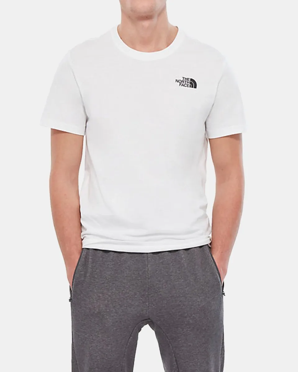 Red Box Tee - White