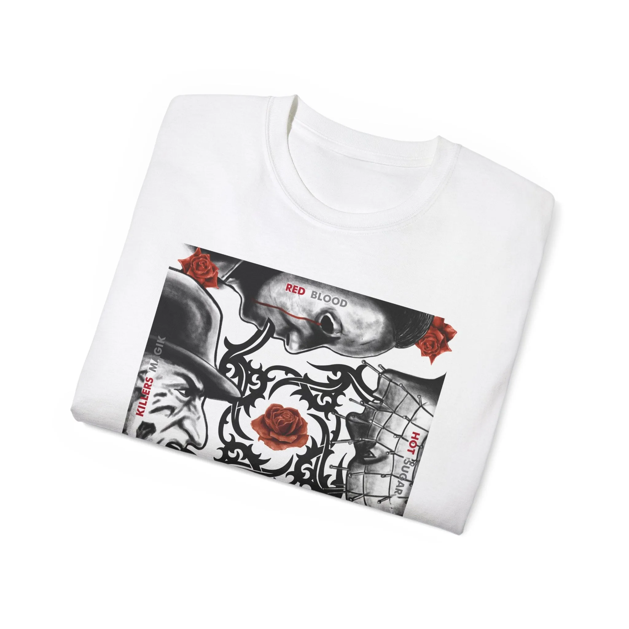 Red Hot Movie Killers T-Shirt On Gildan Ultracotton