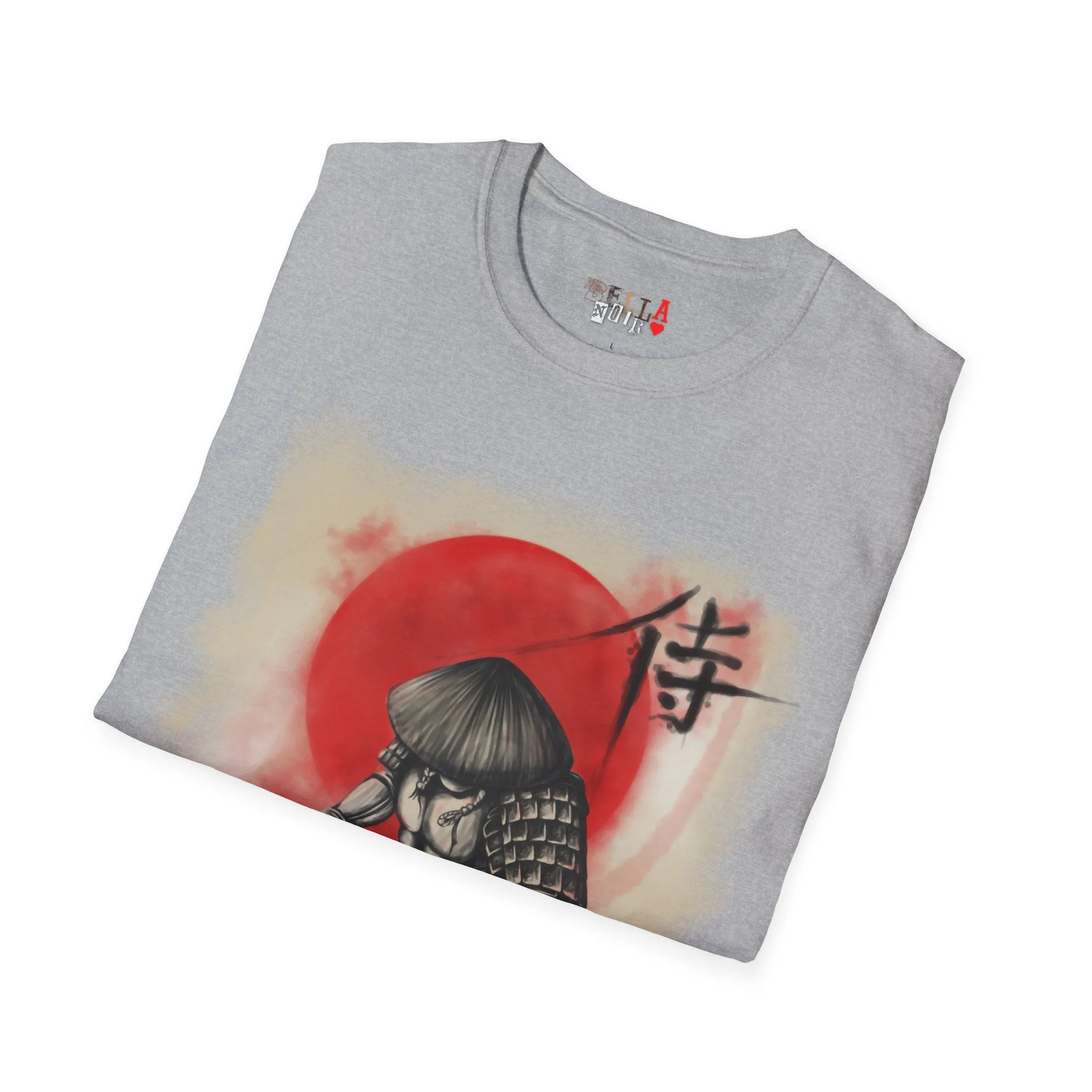 Red Moon Samurai Unisex Softstyle T-Shirt