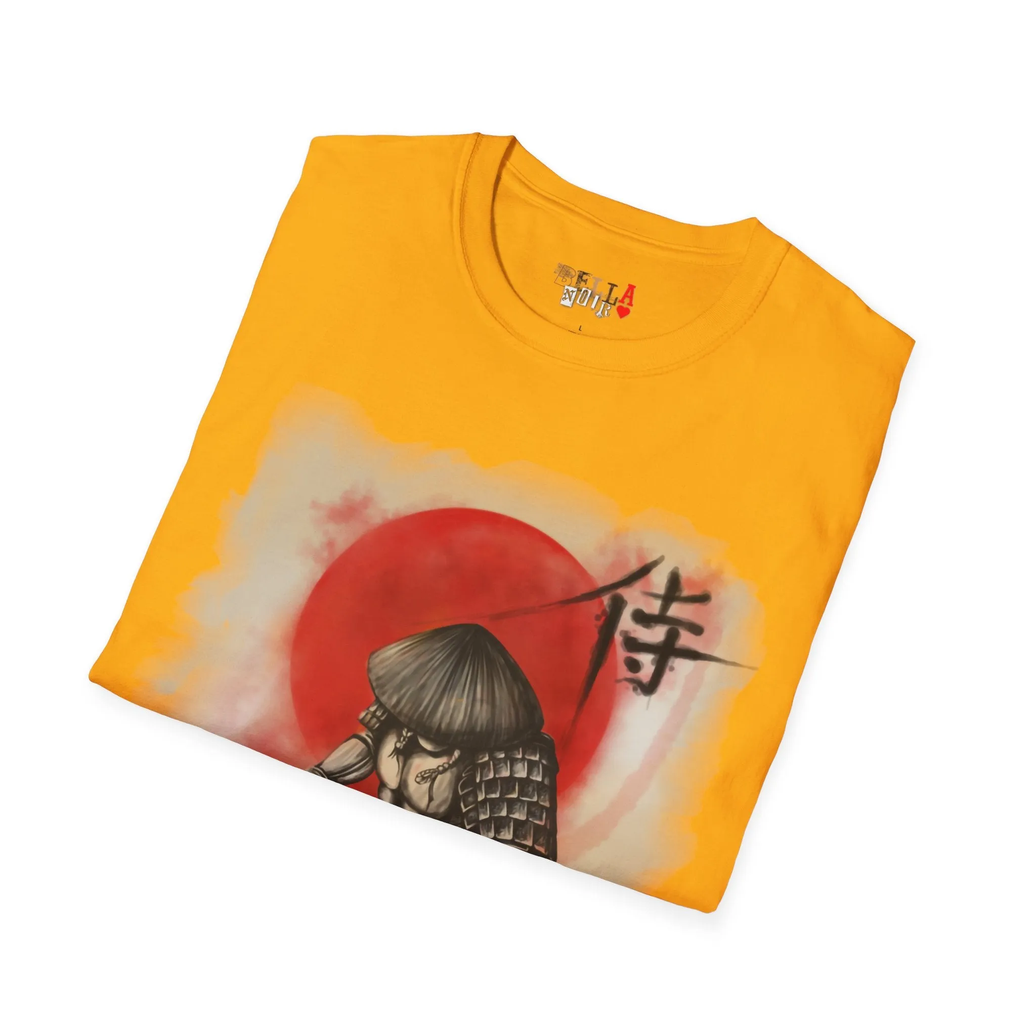 Red Moon Samurai Unisex Softstyle T-Shirt