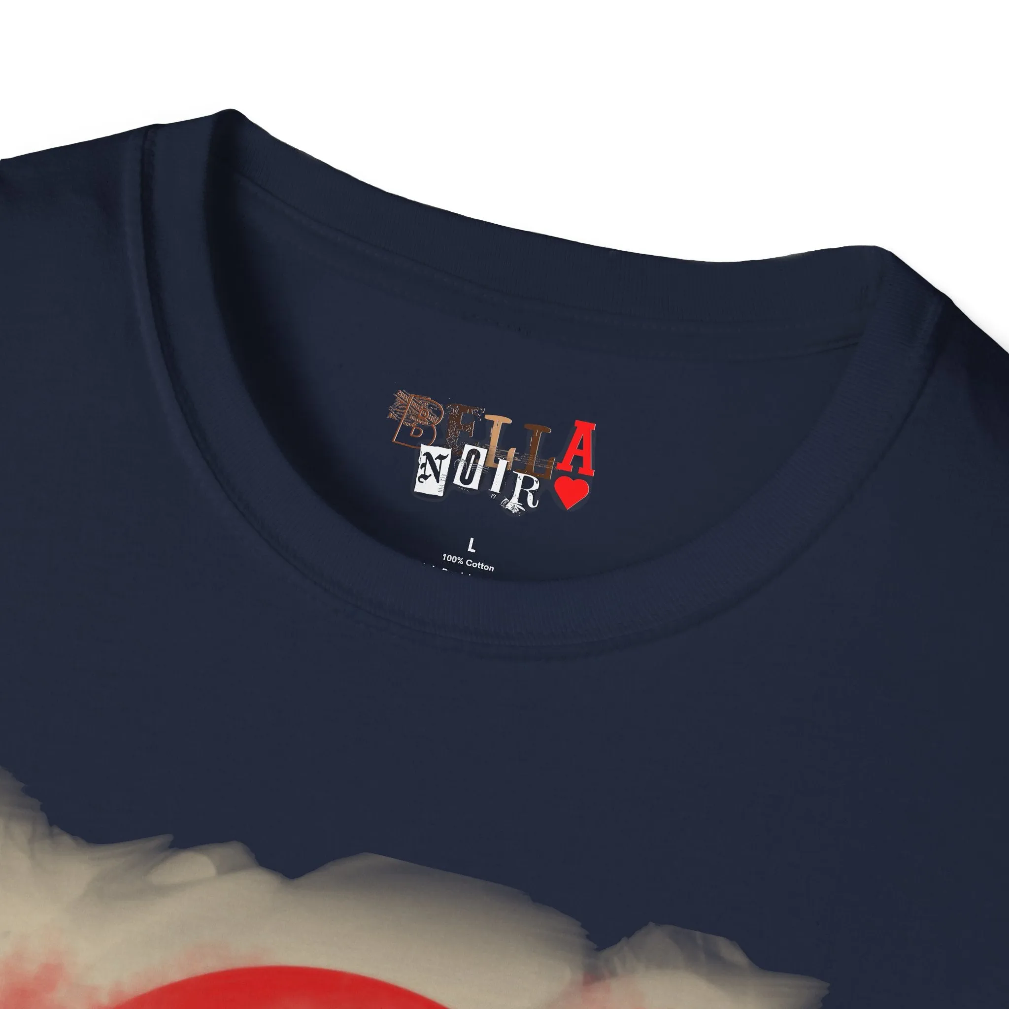 Red Moon Samurai Unisex Softstyle T-Shirt