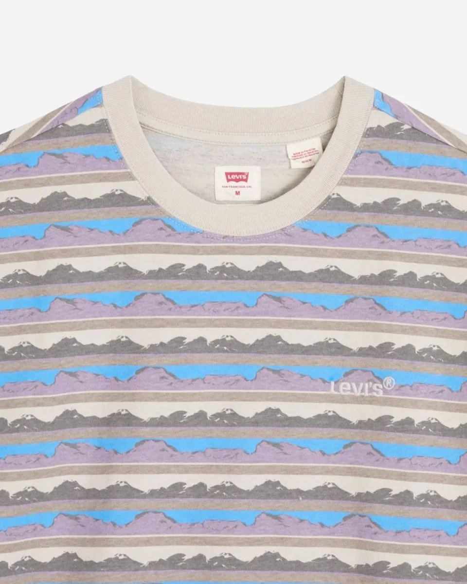 Red Tab Vintage Tee - Mountainscape Aboard