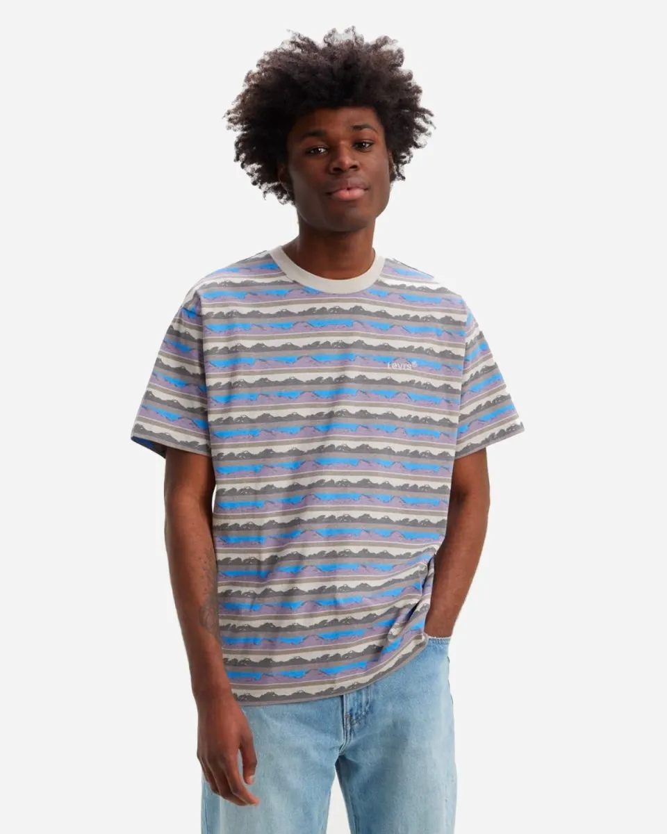 Red Tab Vintage Tee - Mountainscape Aboard