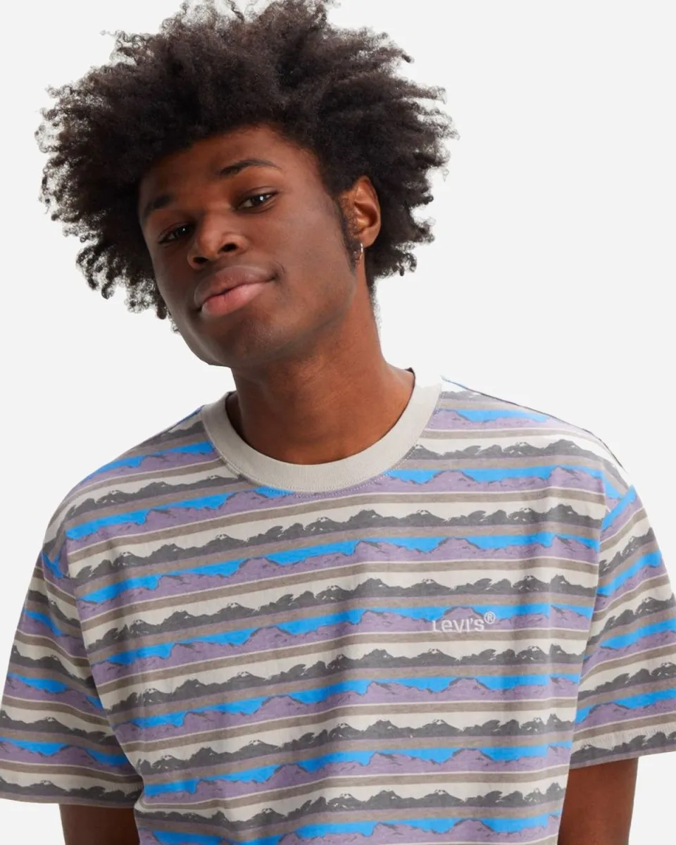 Red Tab Vintage Tee - Mountainscape Aboard