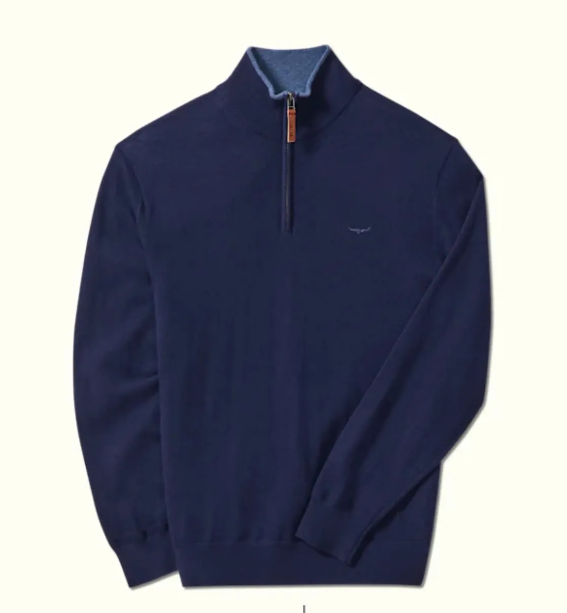 Rm Williams Mens Ernest sweater - Navy or Indigo