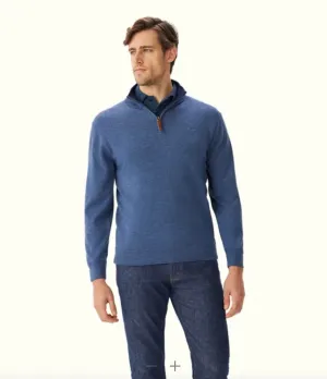 Rm Williams Mens Ernest sweater - Navy or Indigo