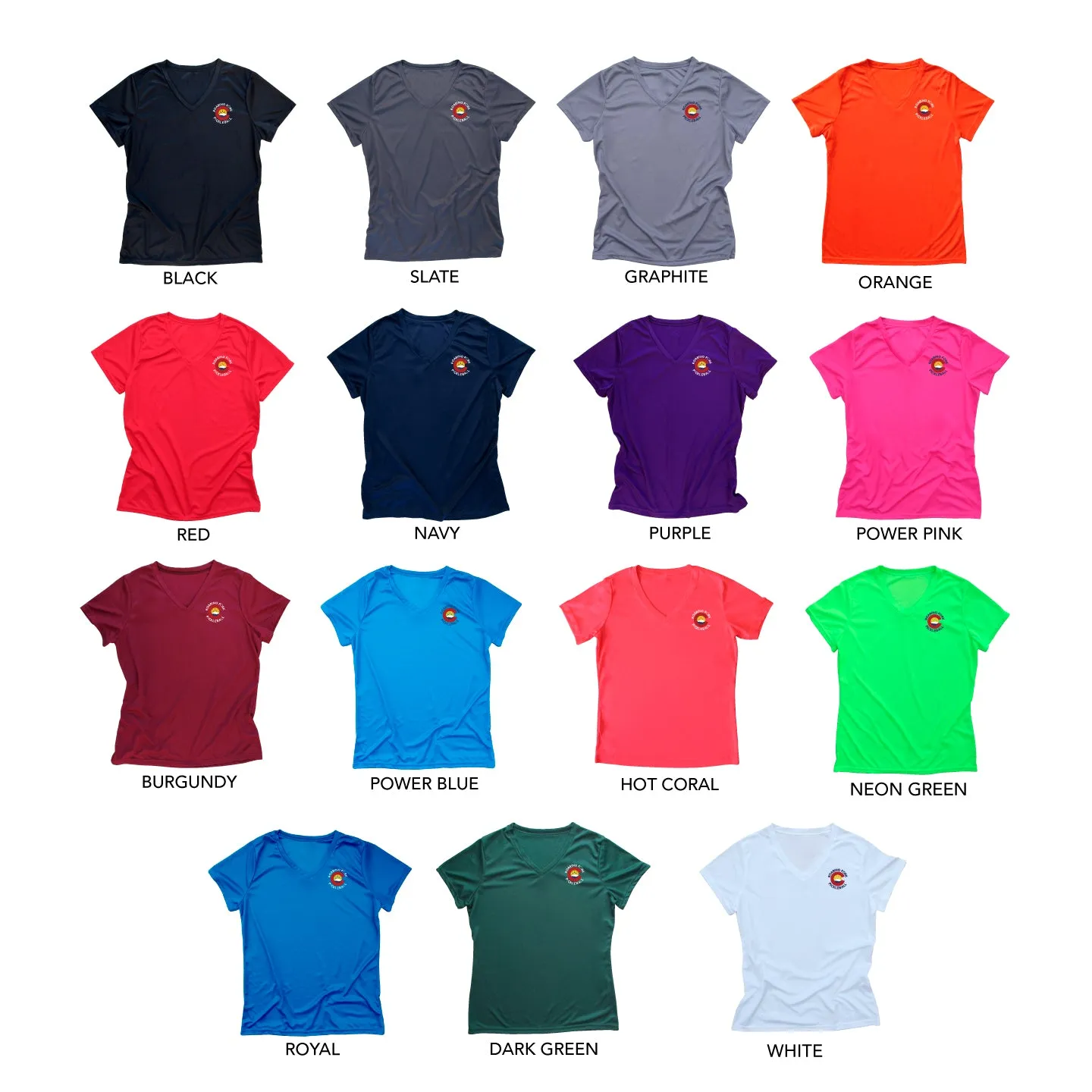 Roaring Fork, Colorado Pickleball Ladies Performance T-Shirt