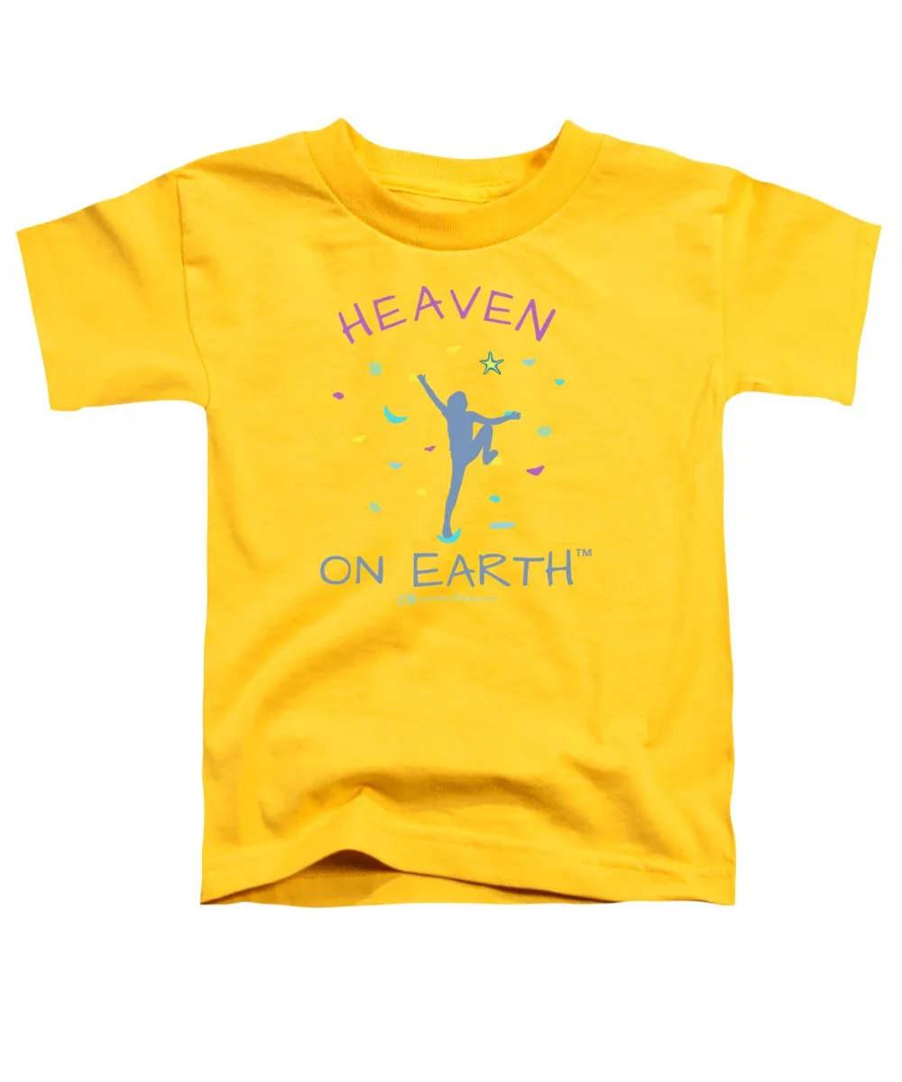 Rock Climbing Heaven On Earth - Toddler T-Shirt