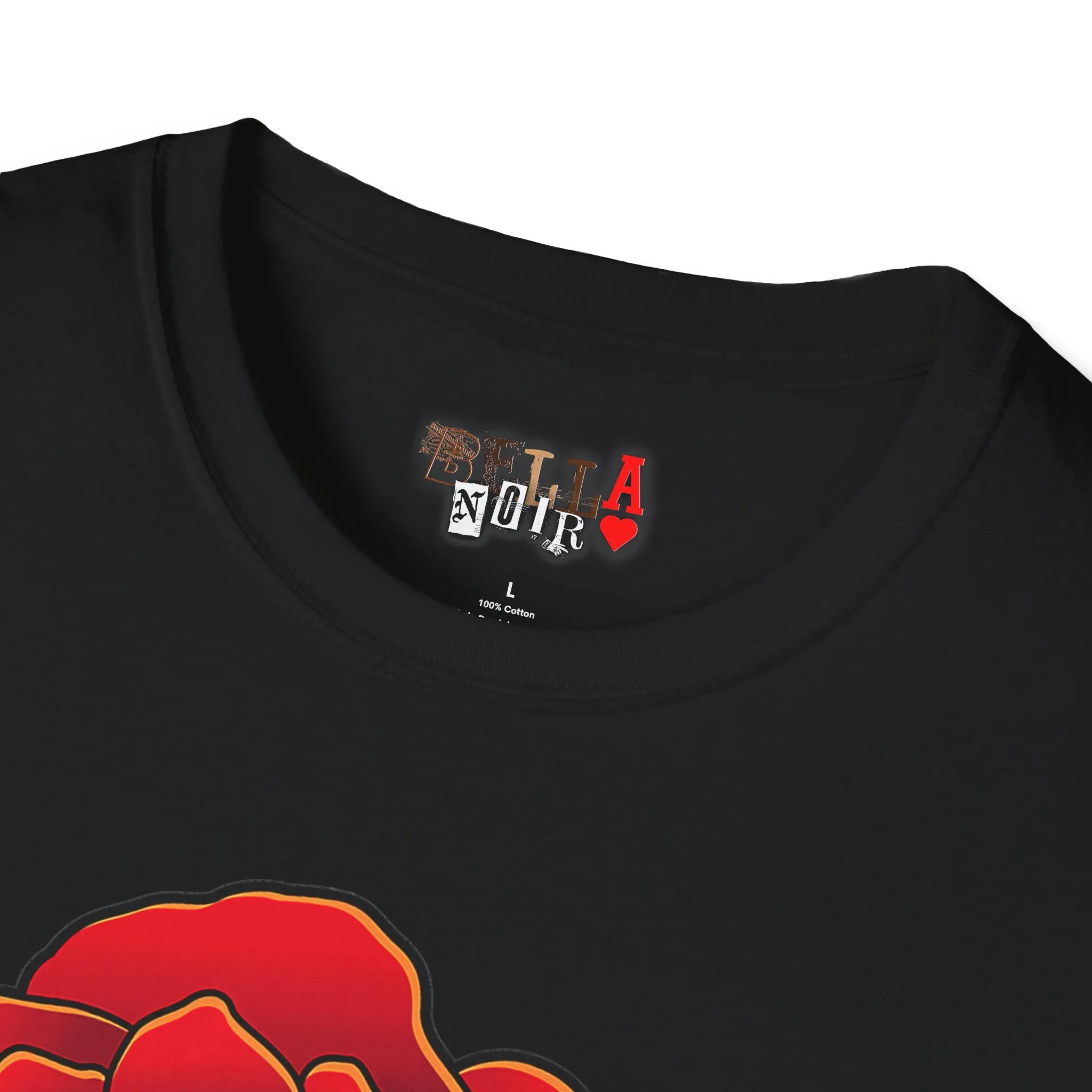 Rose Gramaphone Unisex Softstyle T-Shirt