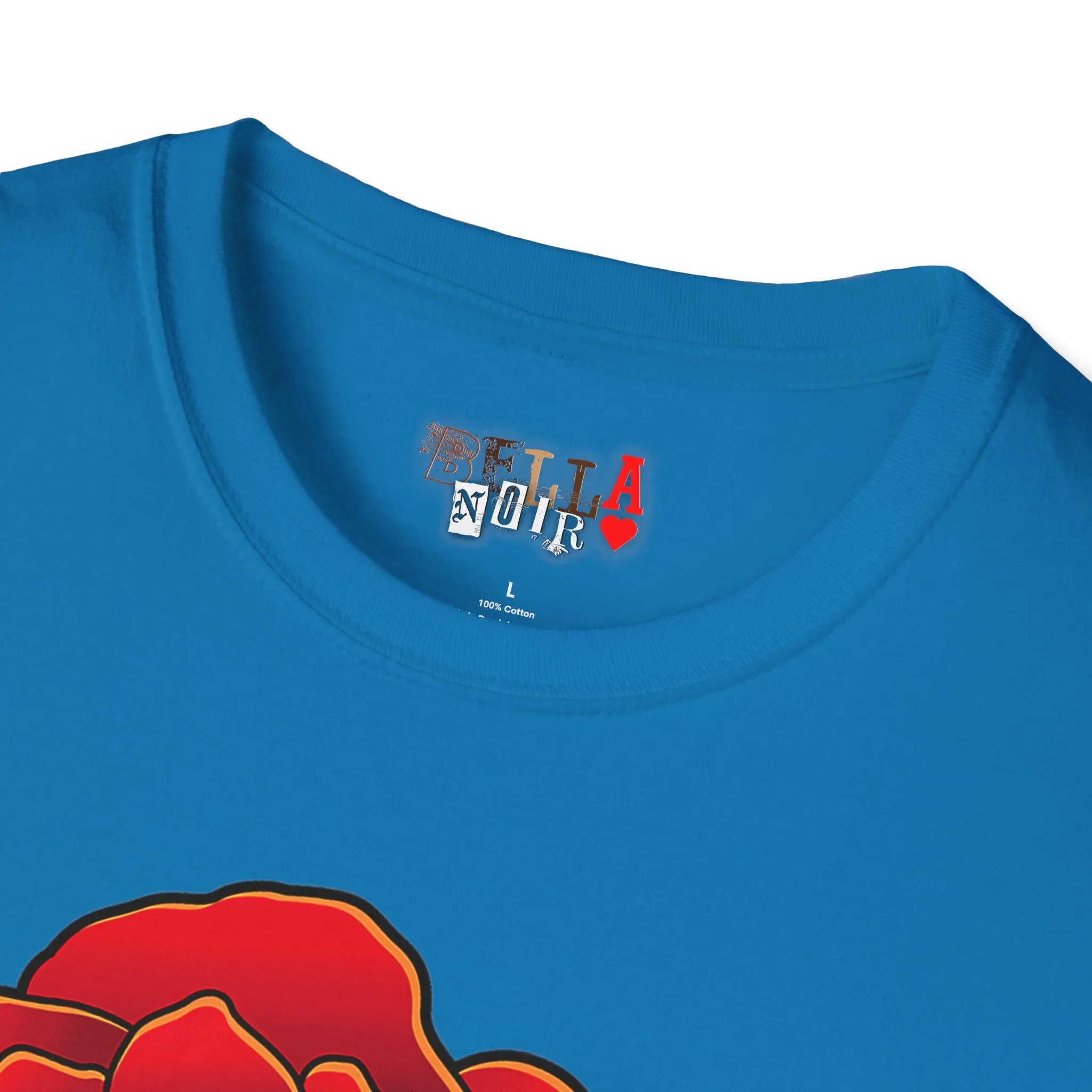 Rose Gramaphone Unisex Softstyle T-Shirt