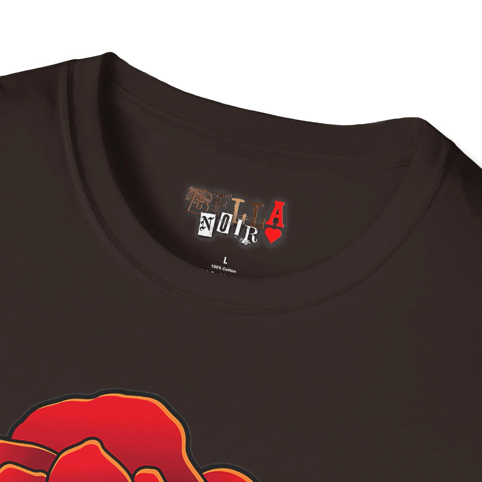 Rose Gramaphone Unisex Softstyle T-Shirt