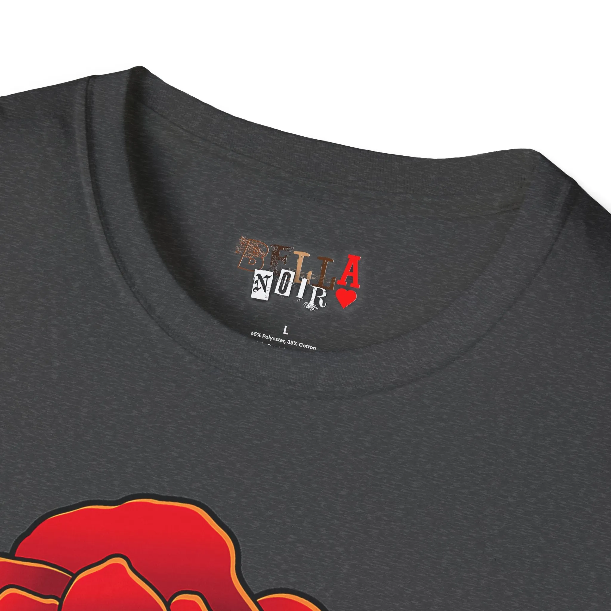 Rose Gramaphone Unisex Softstyle T-Shirt
