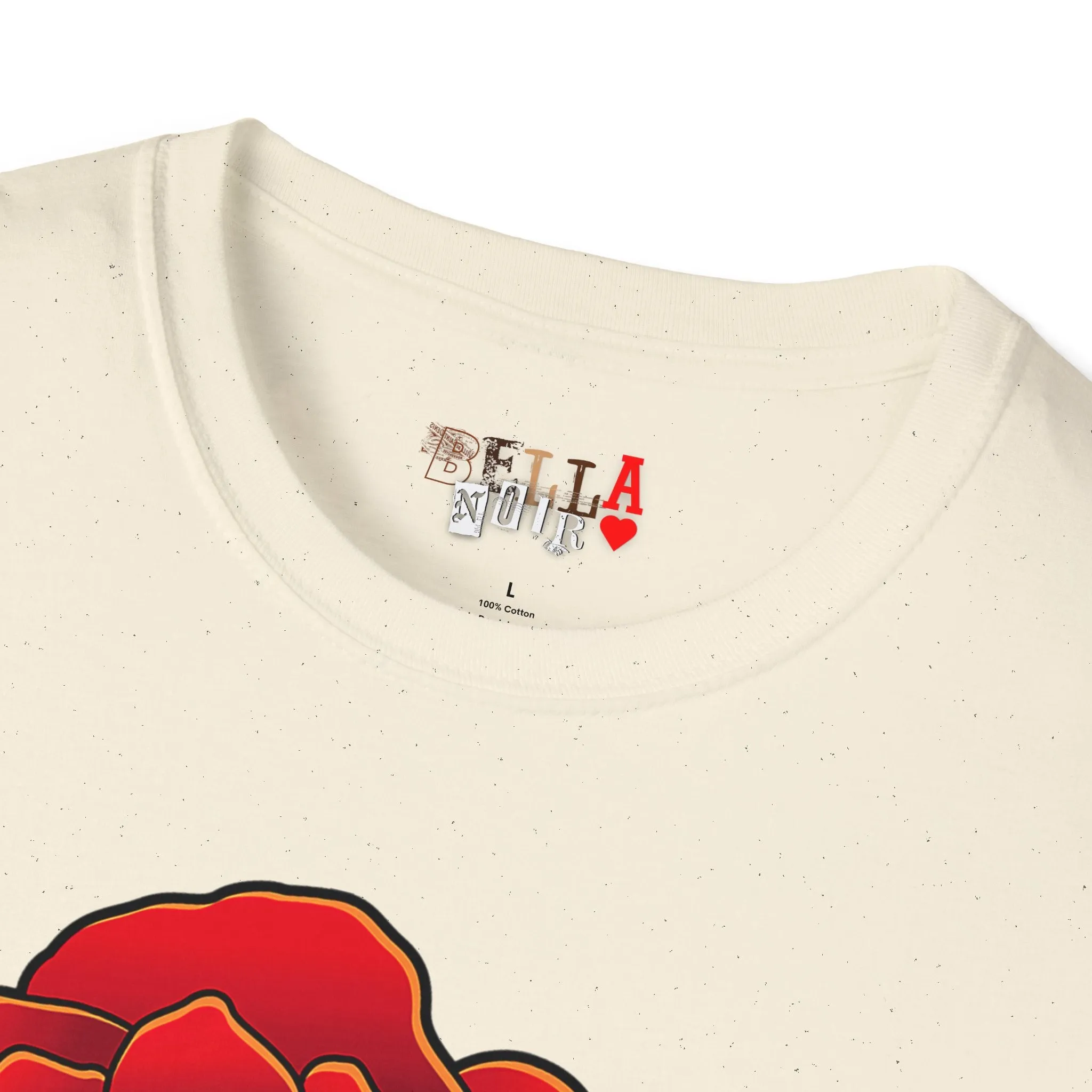 Rose Gramaphone Unisex Softstyle T-Shirt