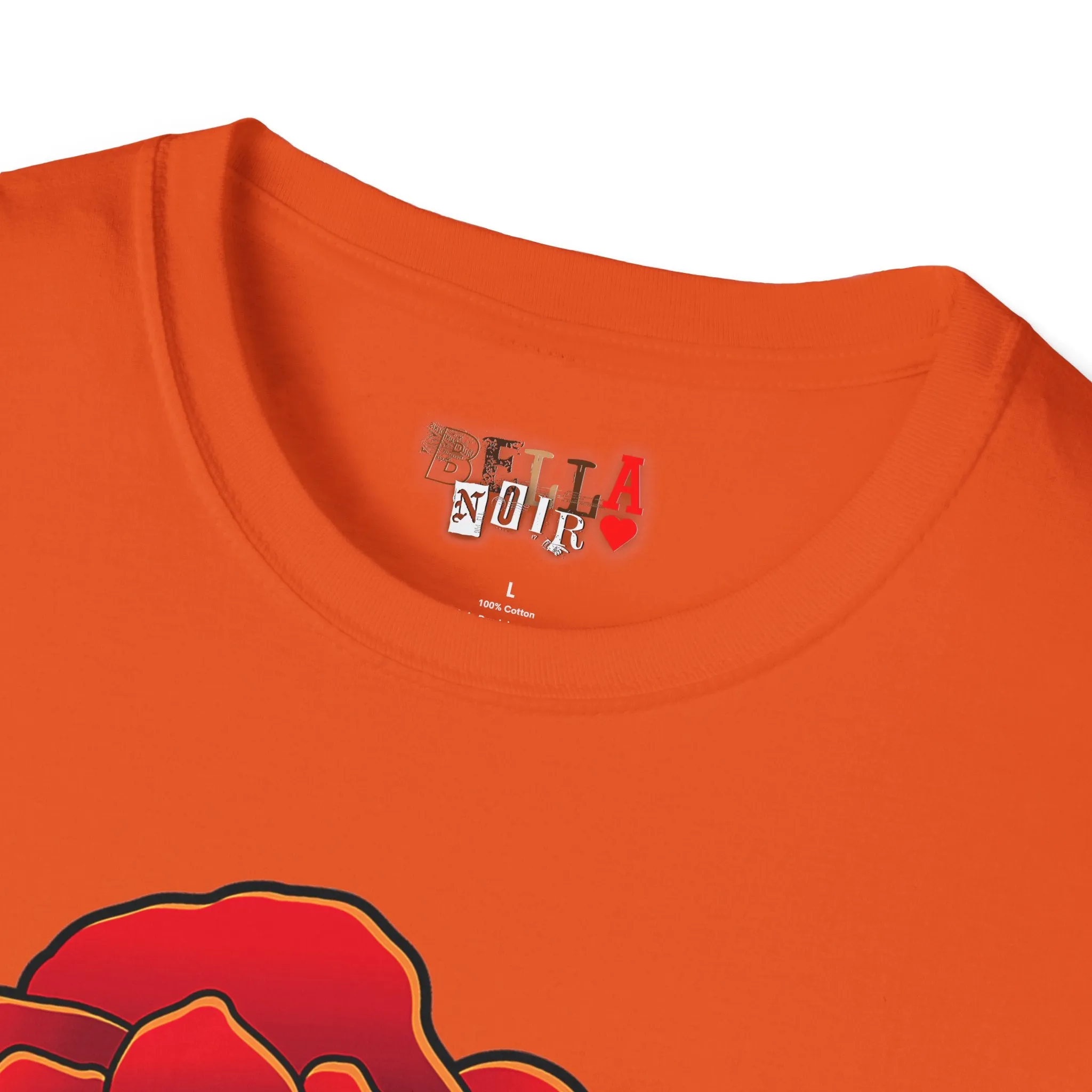 Rose Gramaphone Unisex Softstyle T-Shirt